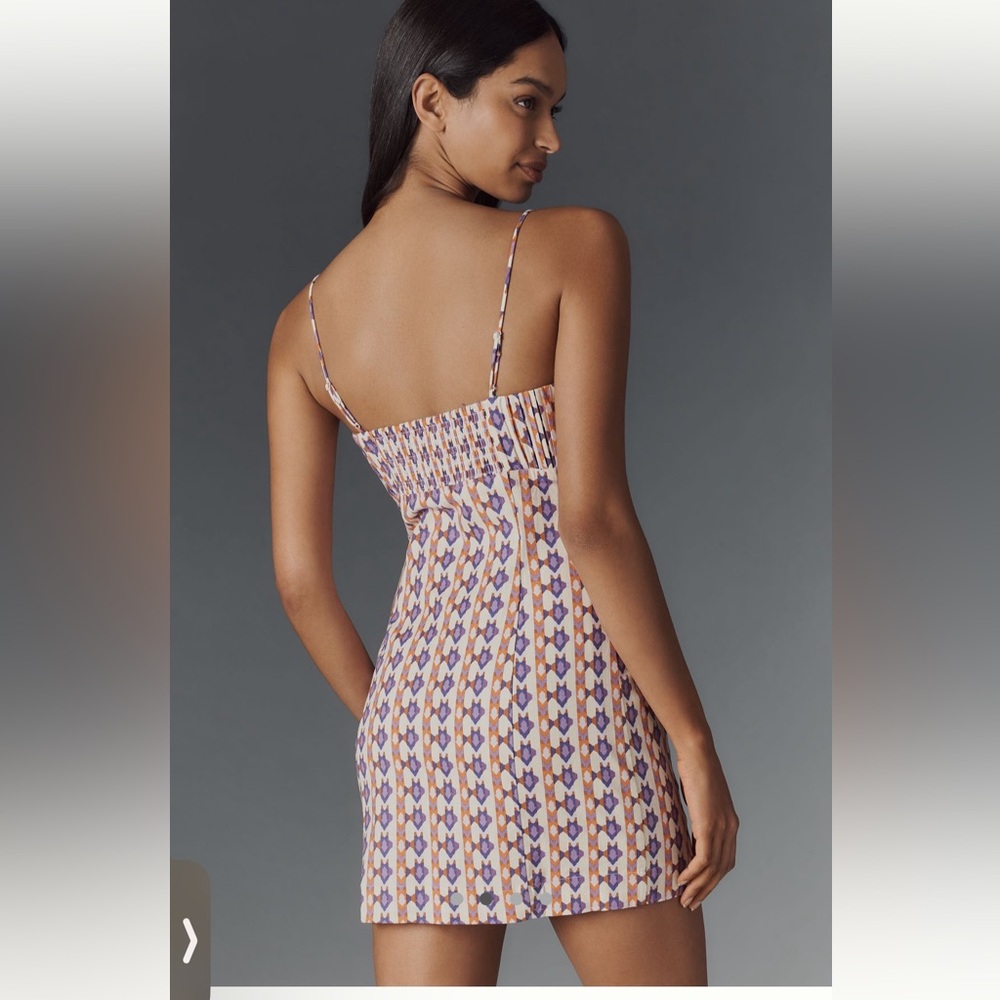 NWT Ophelia sleeveless linen Slim mini dress by Maeve bought Anthropologie - Picture 4 of 7